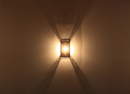 Multi-Color Glass Wall Sconce