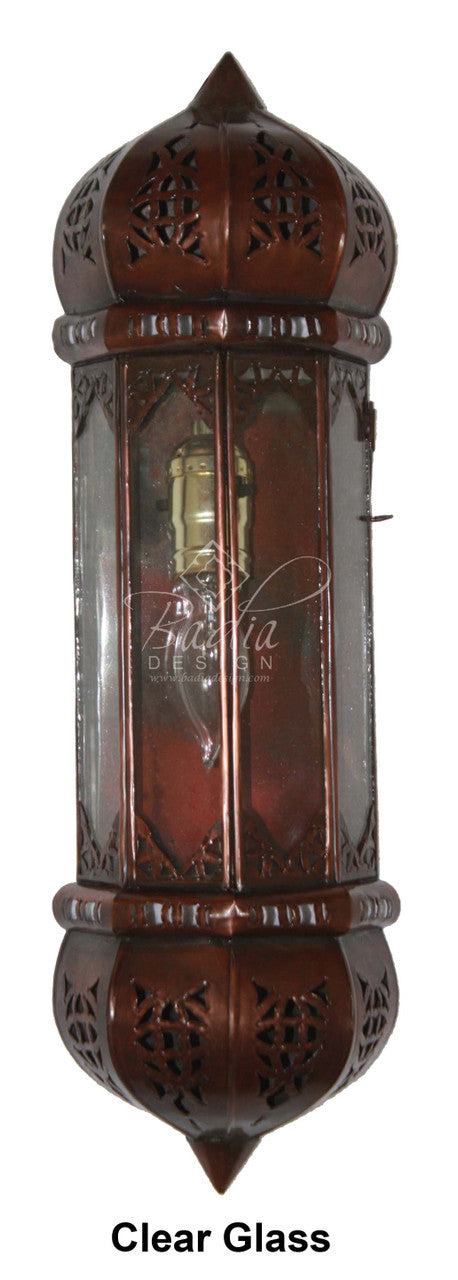 Multi-Color Glass Wall Sconce