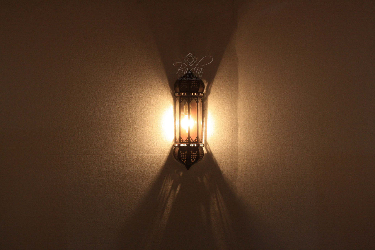 Multi-Color Glass Wall Sconce