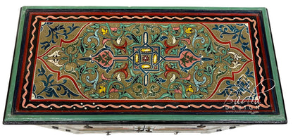 Multi-Color Hand Painted Storage Cabinets