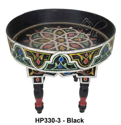 Multi Color Hand Painted Side Table