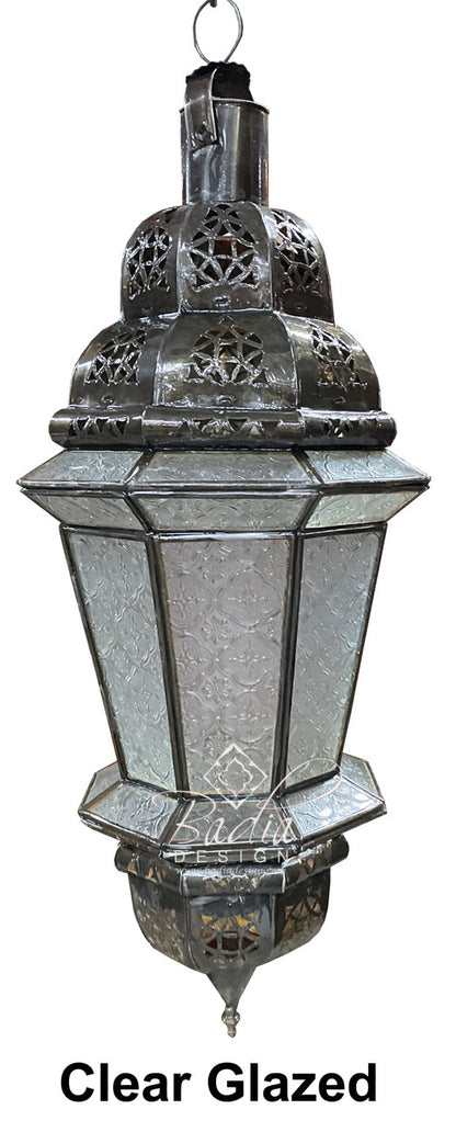 Multi-Color Hanging Glass Lanterns