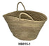 Natural Color Moroccan Handwoven Straw Handbag