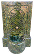 Moroccan Olive Green Zellige Tile Water Fountain
