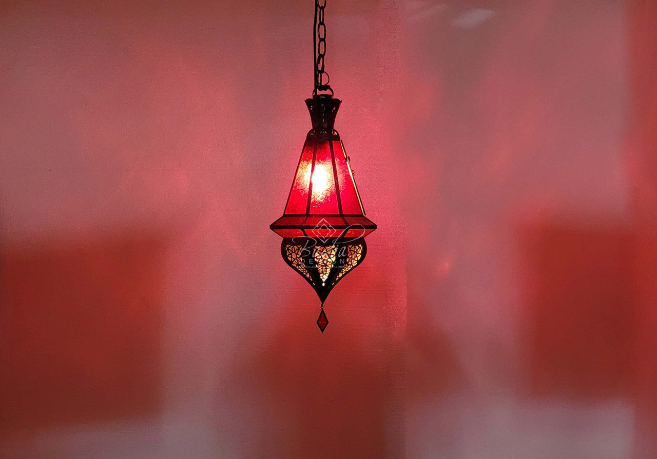 Pendant Lights with Multi-Color Glass
