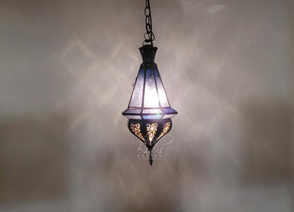 Pendant Lights with Multi-Color Glass
