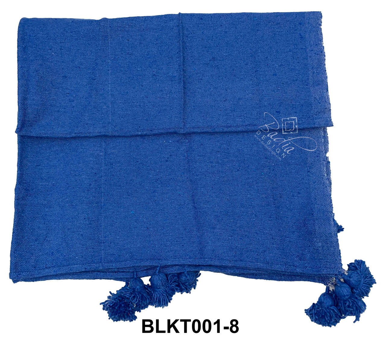 Throw Blankets with Pom-Poms