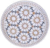 Multi-Color Moroccan Ceramic Tile Table Top