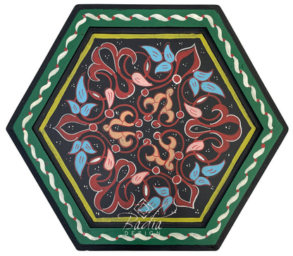 Colorful Hand Painted Side Tables
