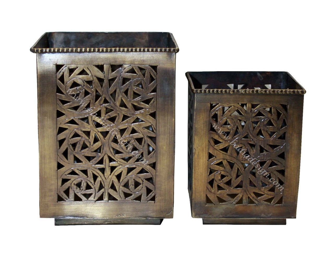 Decorative Brass Candle Holder - HD080