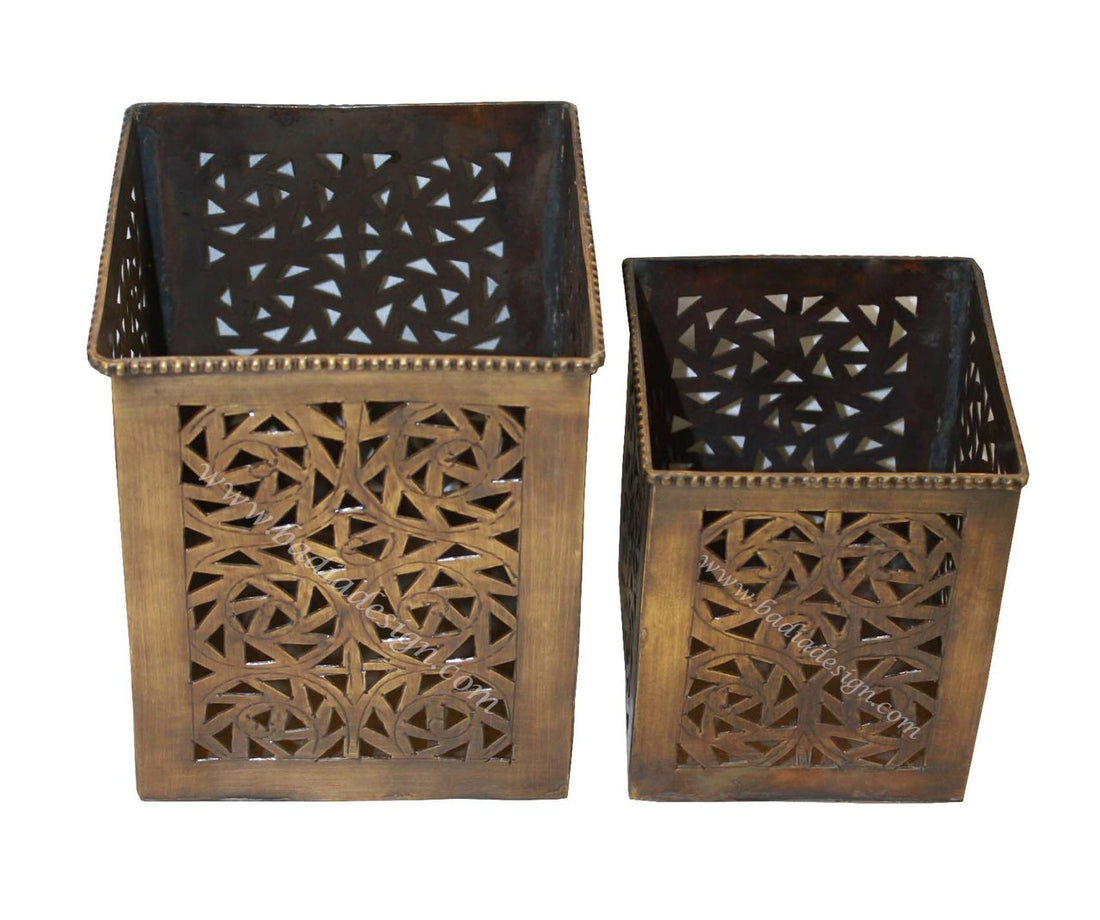 Decorative Brass Candle Holder - HD080