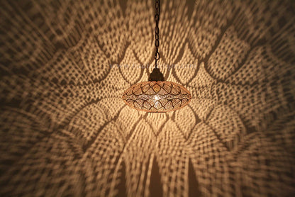 Moroccan Brass Pendant Light