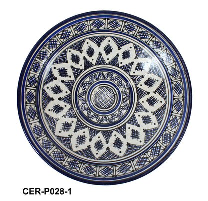 Hand Painted Ceramic Plate