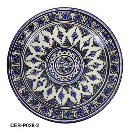 Hand Painted Ceramic Plate