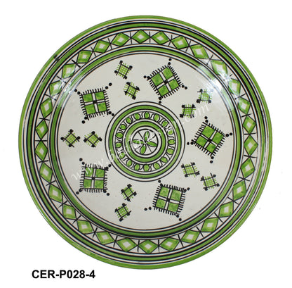 Hand Painted Ceramic Plate