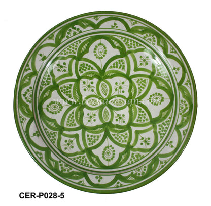 Hand Painted Ceramic Plate