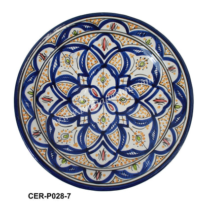 Hand Painted Ceramic Plate