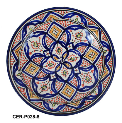 Hand Painted Ceramic Plate