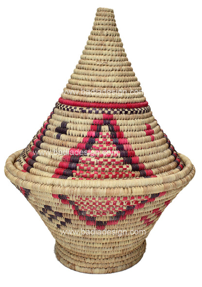 Moroccan Handmade Raffia Tajine