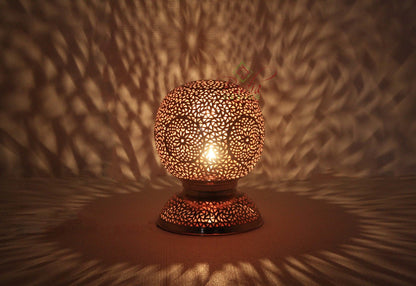 Silver and Copper Desktop Lanterns