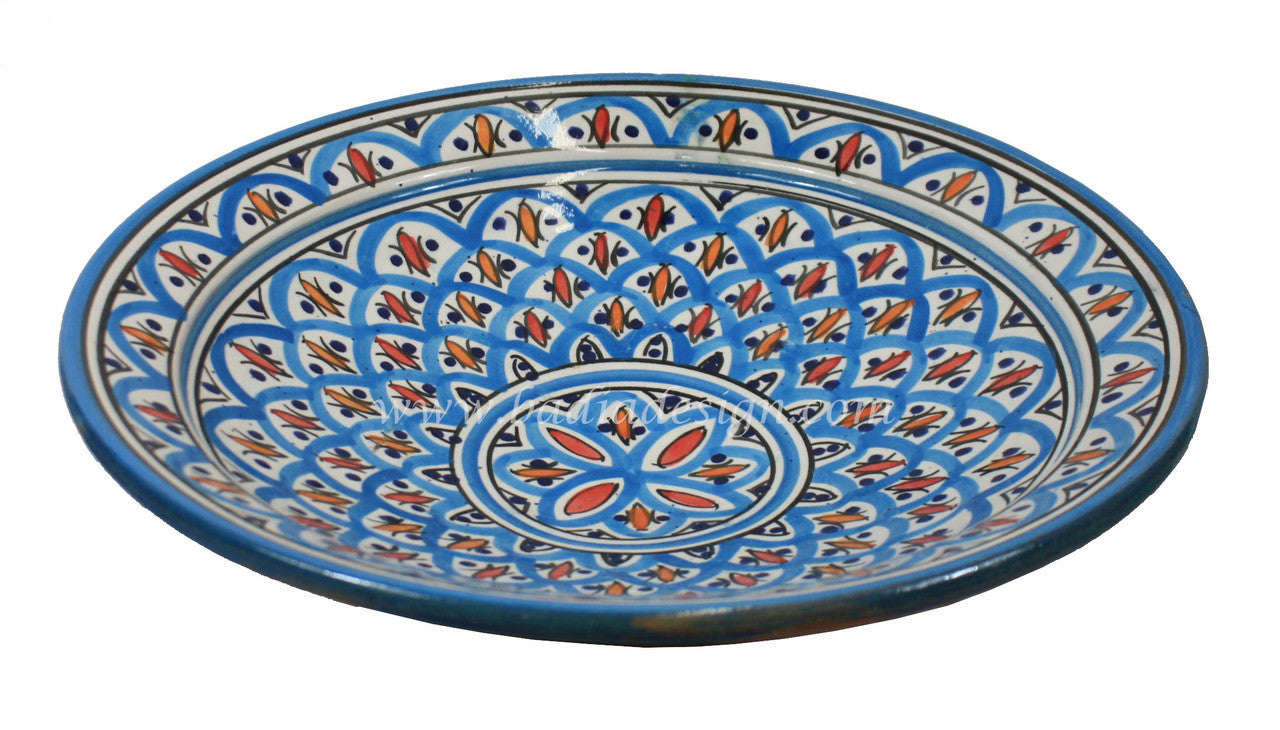 Hand Painted Floral Ceramic Bowl