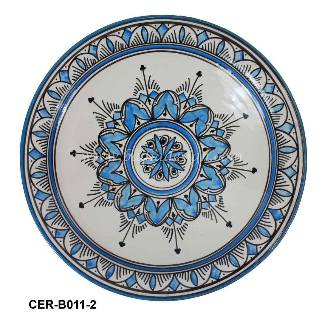 Hand Painted Floral Ceramic Bowl
