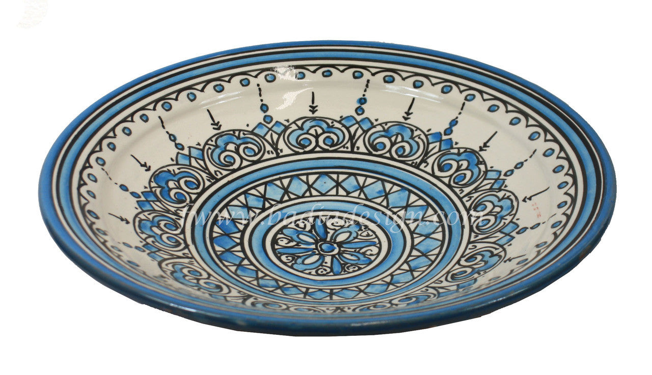 Hand Painted Floral Ceramic Bowl
