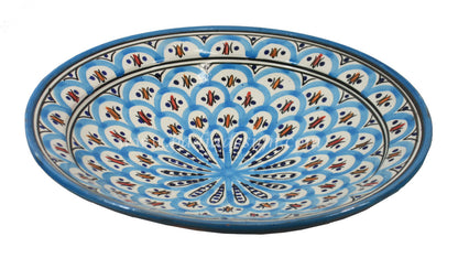 Hand Painted Floral Ceramic Bowl