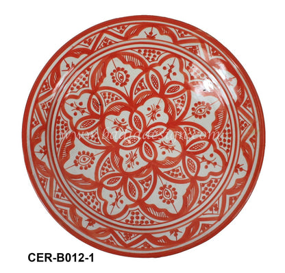 Hand Painted Ceramic Plate