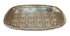 Rectangular-Shaped Moroccan Engraved Silver Tray