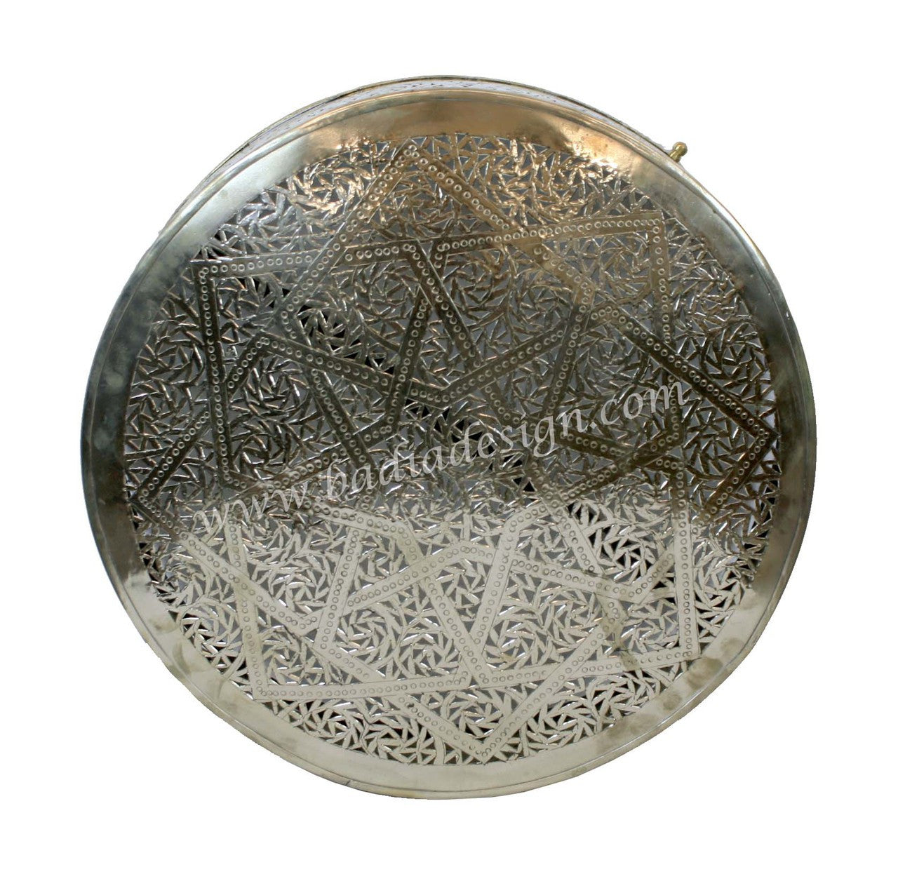 Round Handmade Brass Wall Sconce