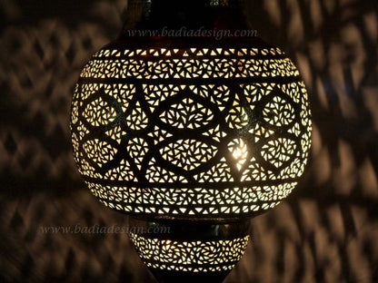 Hanging Silver Nickel Lantern