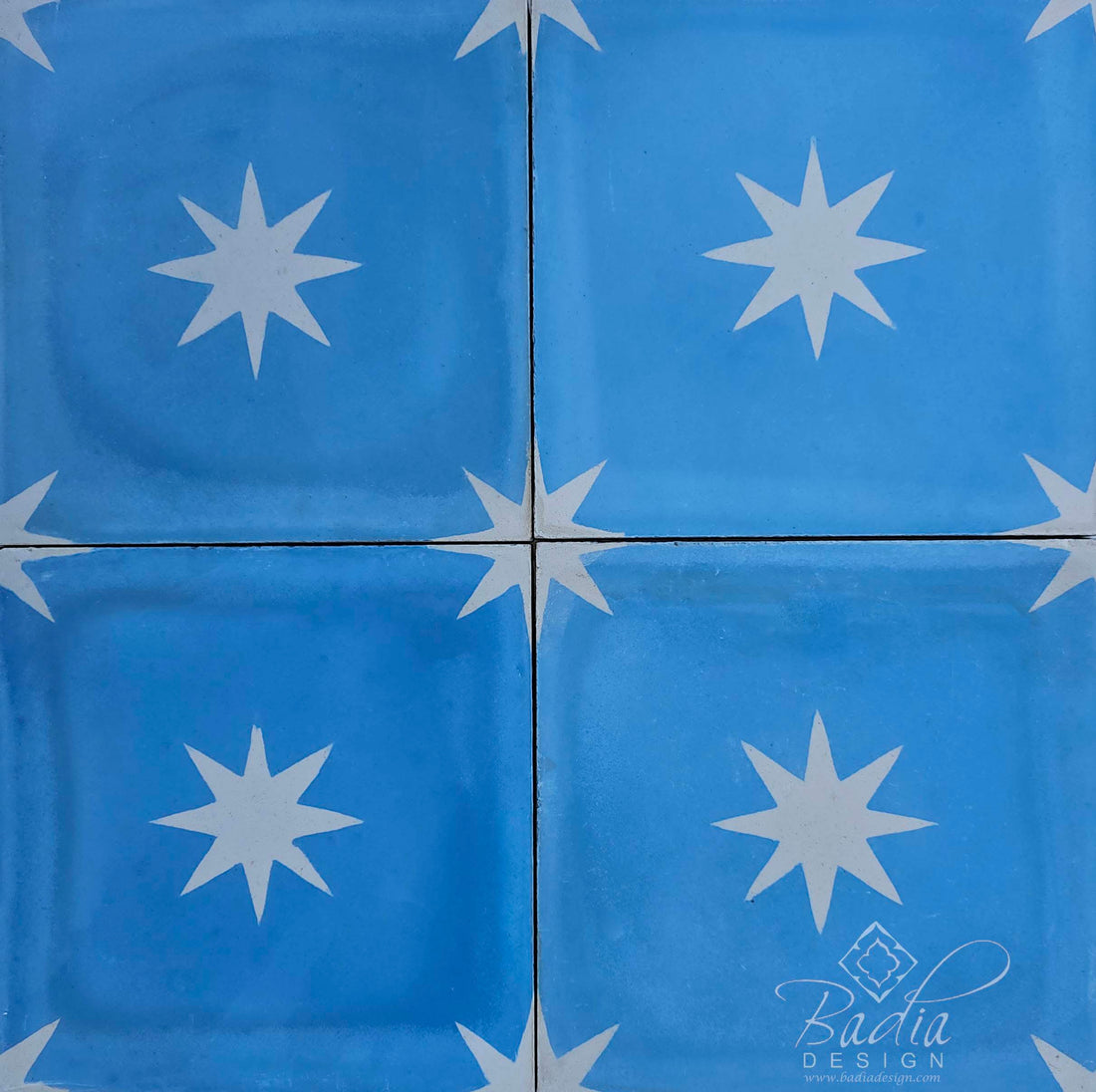 Moroccan Multi-Color Cement Floor Tile - CT122