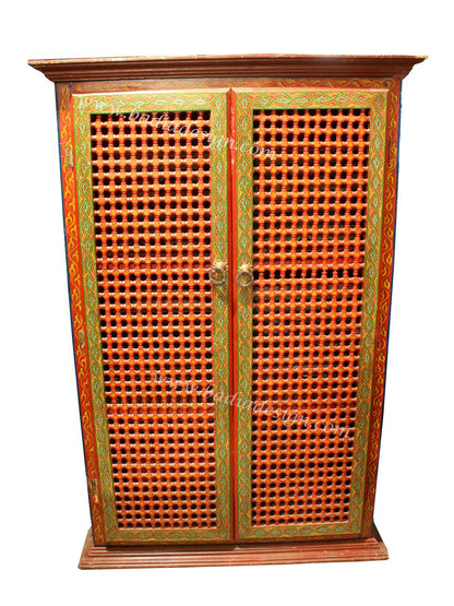 Moroccan Hand Painted Cabinet