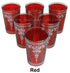 Authentic Redr Moroccan Motif Tea Glass Set