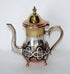 Moroccan Brass and Silver Teapot