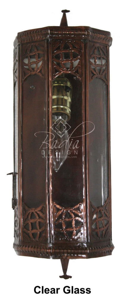 Multi-Color Glass Wall Sconce
