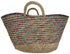 Multi-Color Moroccan Handwoven Straw Handbag