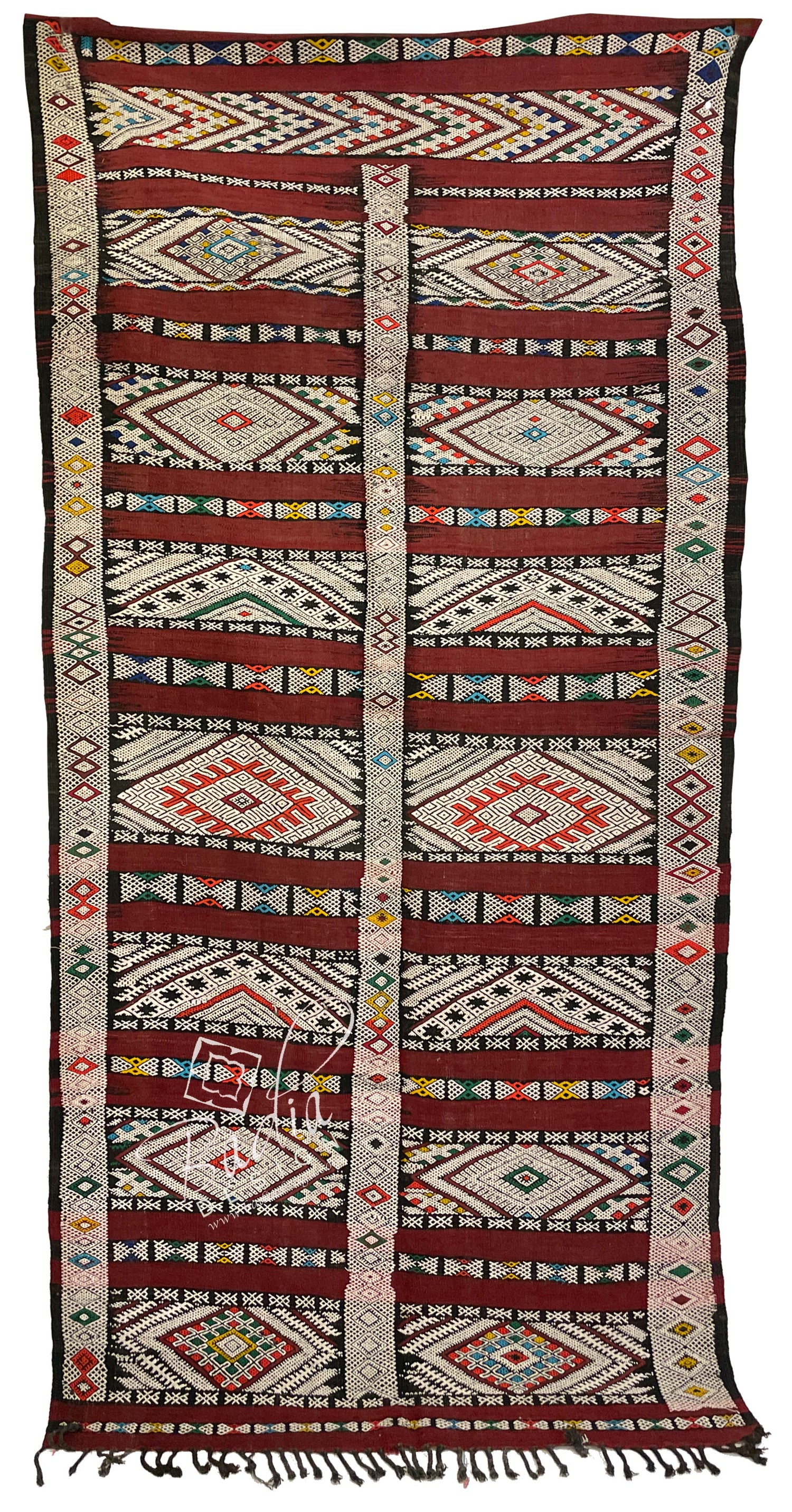 Multi-Color Moroccan Kilim Rug