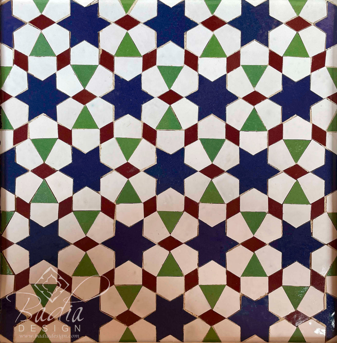Multi-Color Moroccan Mosaic Tile Sheets - TM111