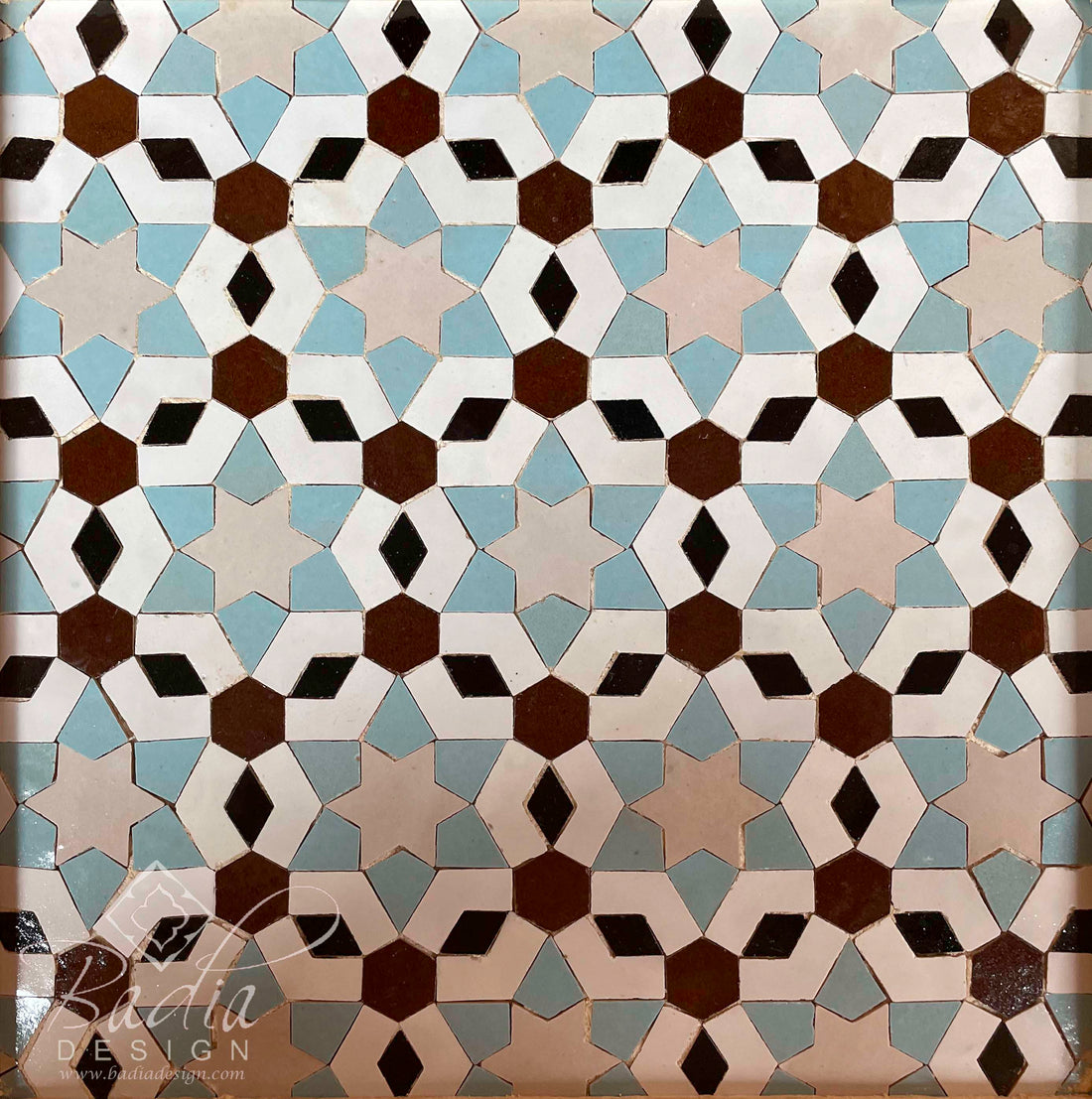 Multi-Color Moroccan Mosaic Tile Sheets - TM108