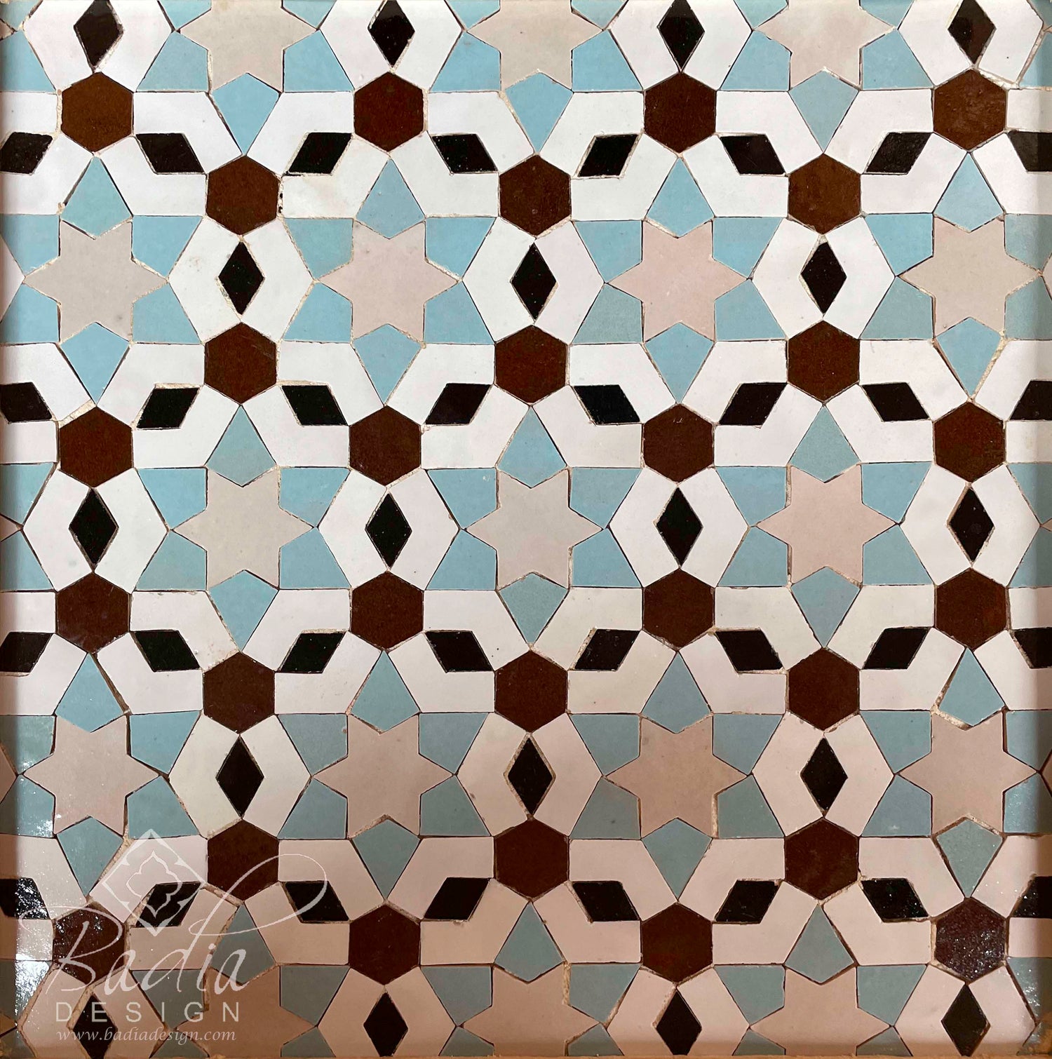 Multi-Color Moroccan Mosaic Tile Sheets - TM108