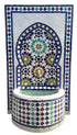 Moroccan Multi-Color Mosaic Tile Water Fountain