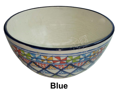 Small Multi Color Hand Painted Ceramic Bowl