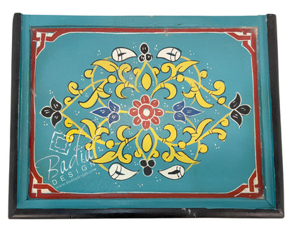 Small Multi-Color Hand Painted Nightstands