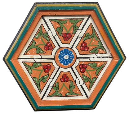 Small Colorful Hand Painted Side Tables