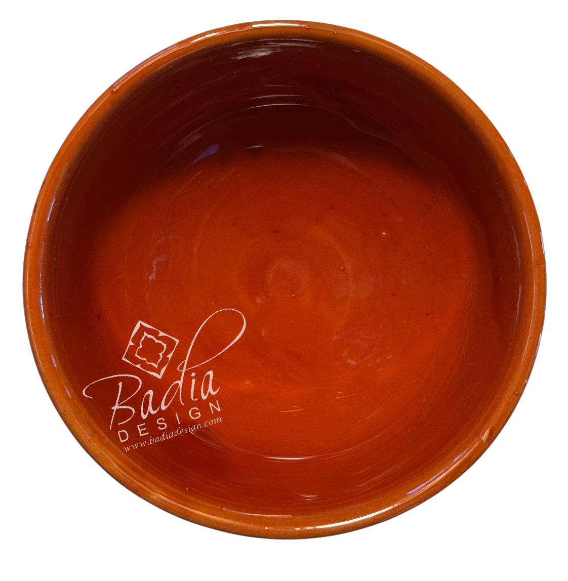 Small Solid-Color Hand-Painted Ceramic Bowls