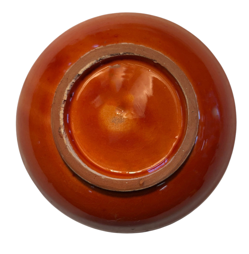 Small Solid-Color Hand-Painted Ceramic Bowls
