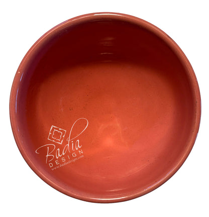 Small Solid-Color Hand-Painted Ceramic Bowls