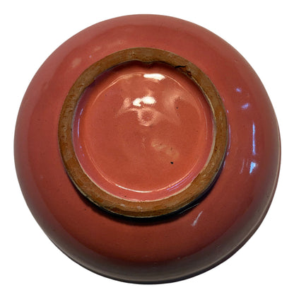 Small Solid-Color Hand-Painted Ceramic Bowls